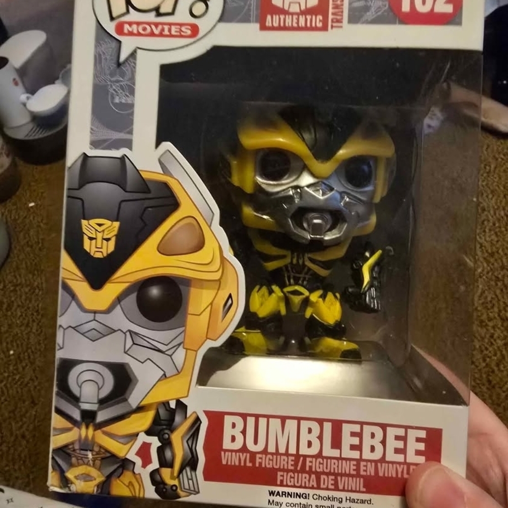 Funko Bumblebee Pop Figure in Yellow and Black